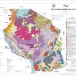 Geology and Minerals Map of Tanzania