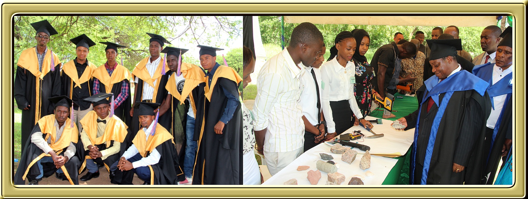 ESIS students on their first ever Graduation