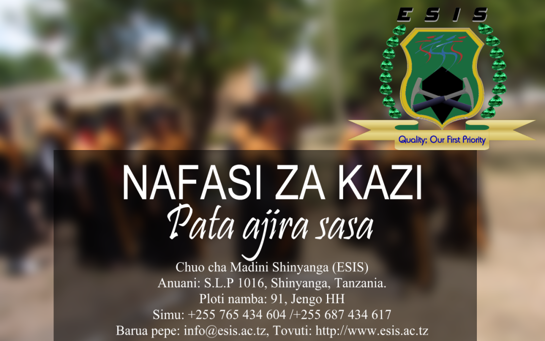 Nafasi za kazi Chuo cha Madini Shinyanga